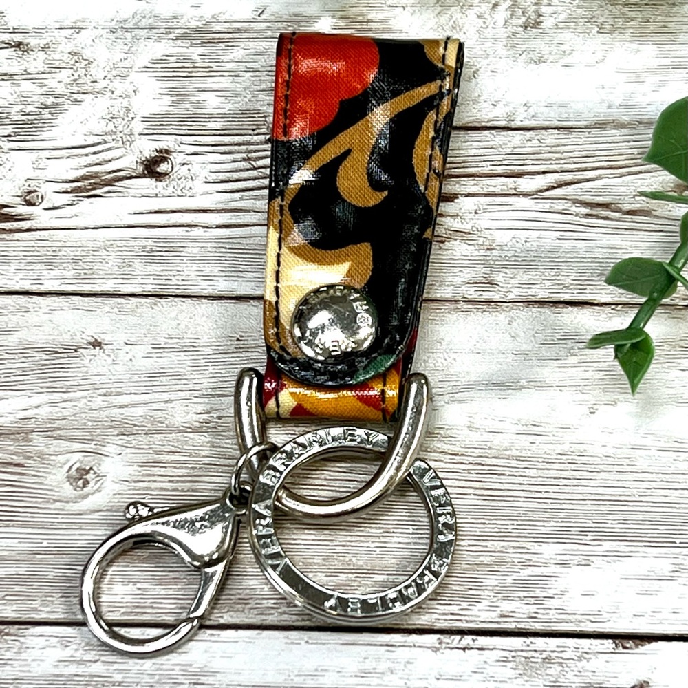 Vera Bradley Floral Keyring NWOT